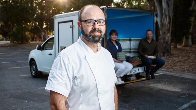 Chefs On Wheels Founders Paul Baker. Picture Matt Turner.