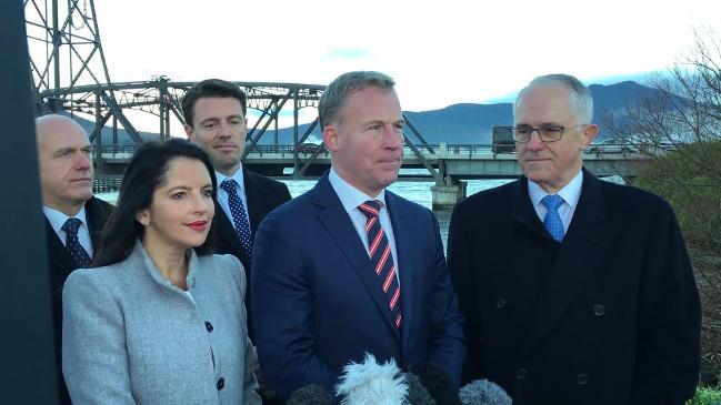 Will Hodgman announces funding for the Bridgewater Bridge