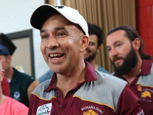 A beaming Paul Beven after Nunawading’s Round 1 win. Picture: Davis Harrigan