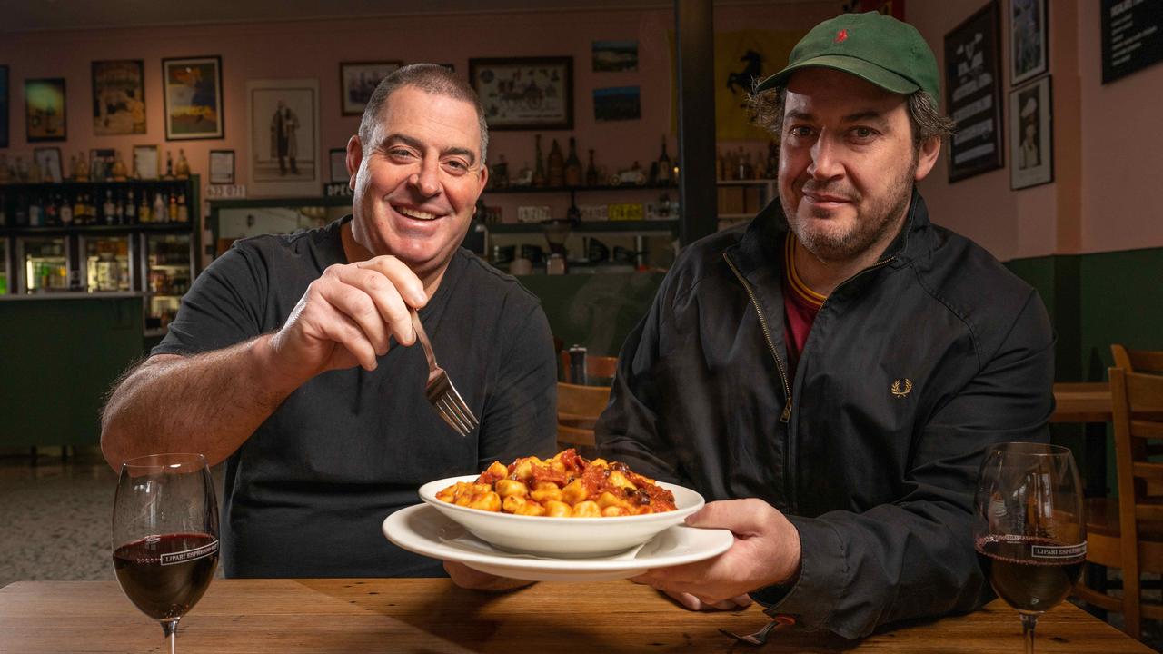 Lipari Geelong owners Peppe and Luke Scorpo have won Geelong’s best Italian restaurant as voted by Addy readers. Picture: Brad Fleet.