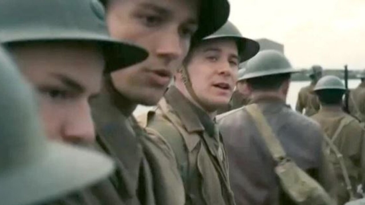 He has appeared in war movie Dunkirk. Picture: Supplied