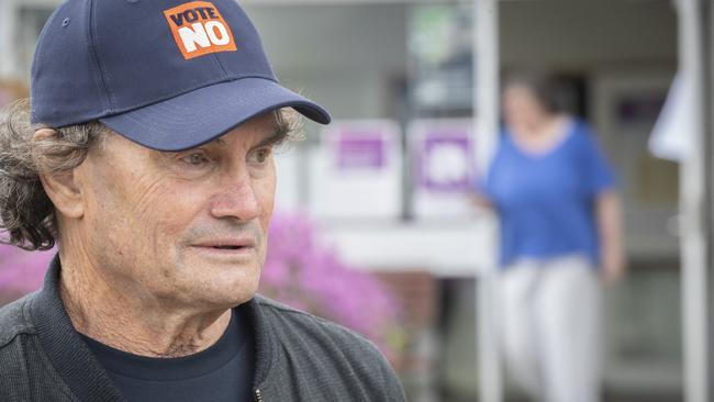 VOICEREF23, No supporter Pete Nielsen at the Lindisfarne Community Activities Centre, Lindisfarne, Tasmania. Picture: Chris Kidd