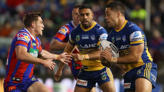 Hayne last played in the NRL with the Eels in 2018. Picture: Tony Feder/Getty Images