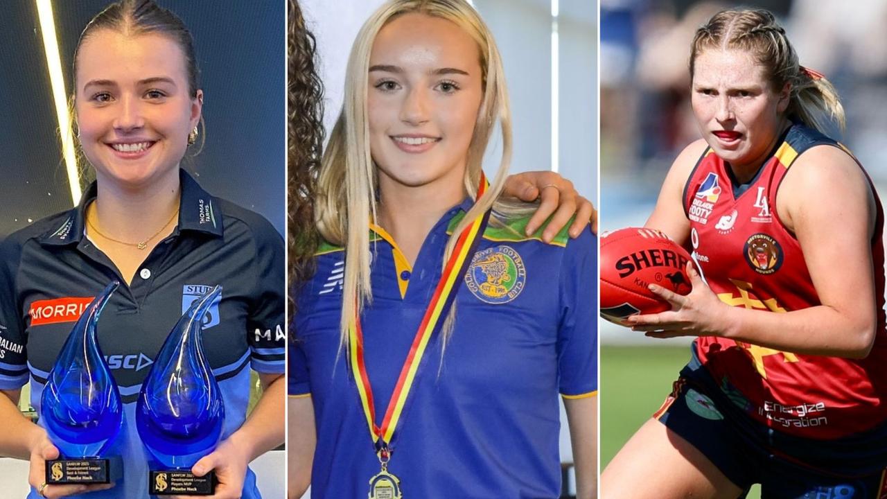 Revealed: Top 40 local SA women’s footy young guns of 2025