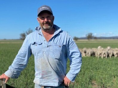 Farmer Ben Duxson.