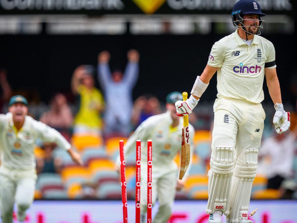 Rory Burns has scored the second-most runs of any Englishman this year - but has had plenty of failures too. Picture: Patrick Hamilton/AFP