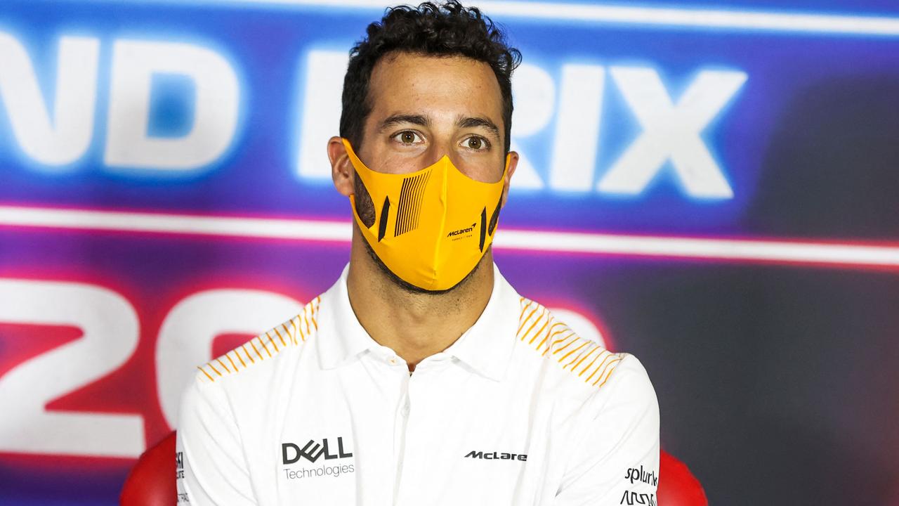Daniel Ricciardo had an up and down first year with McLaren. (Photo by Antonin Vincent / POOL / AFP)