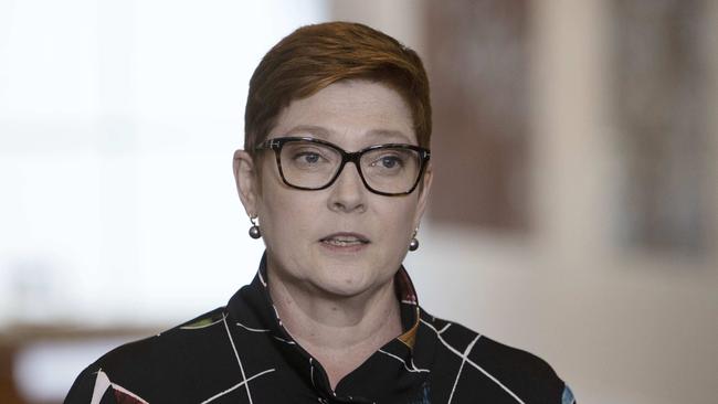 Foreign Minister Marise Payne. Picture: Gary Ramage