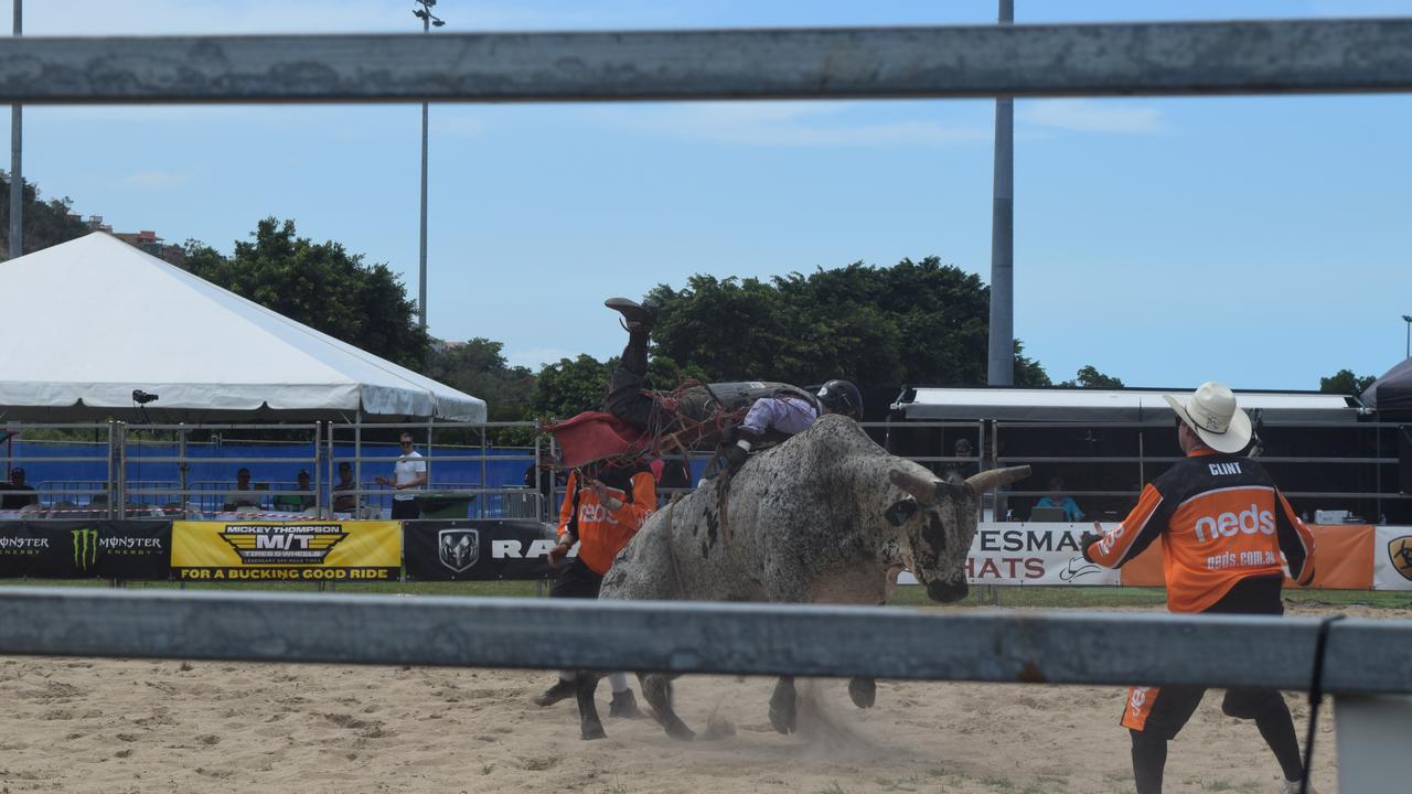 Joseph Down at the PBR Airlie Beach Invitational. Picture: Laura Thomas