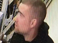 Police are seeking to speak to this man, who they believe may be able to assist them with their investigation into the alleged theft of alcohol from a Mermaid Beach store in June.