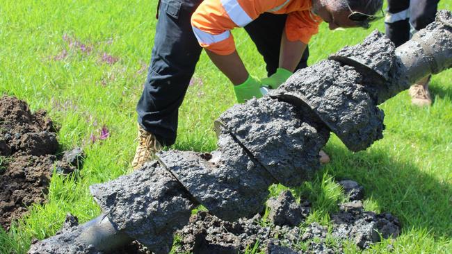 Drilling at the site has uncovered toxic waste.