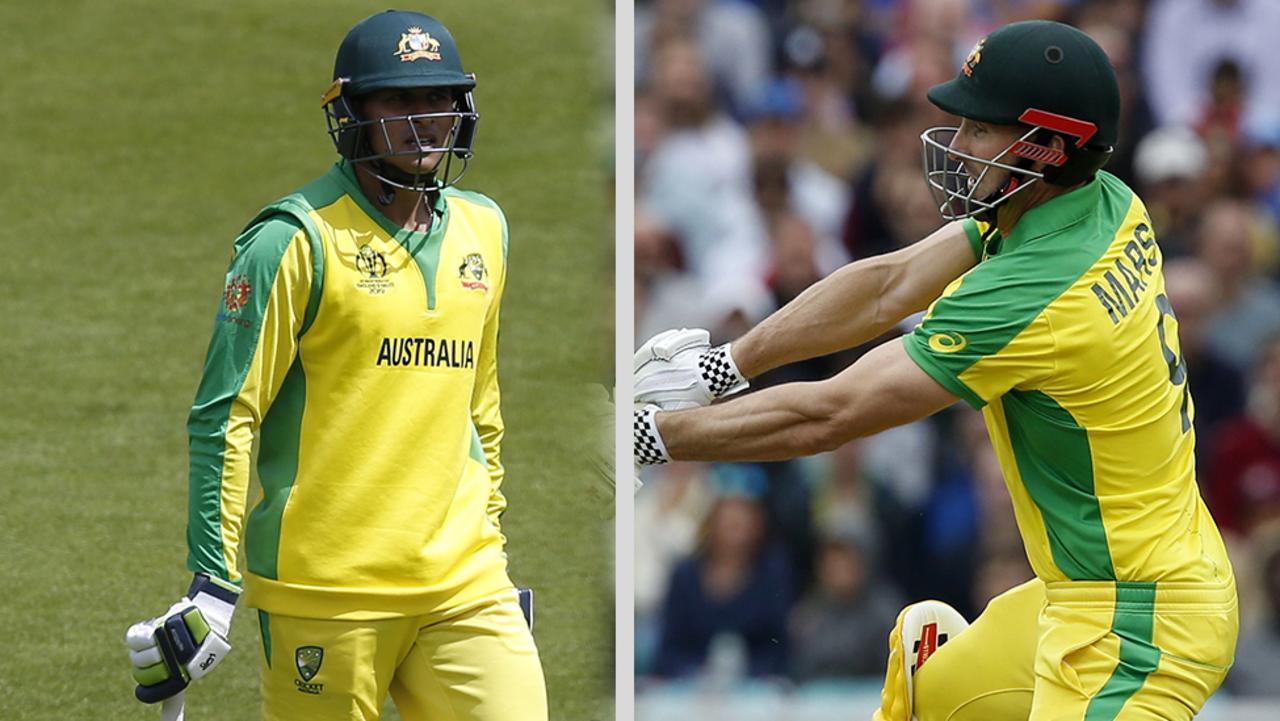 Usman Khawaja and Shaun Marsh appear to be in a selection showdown.