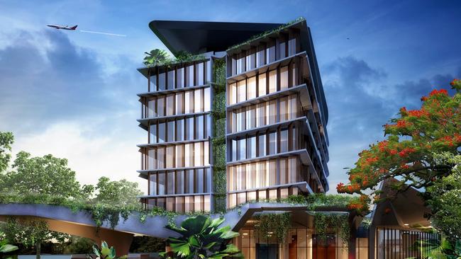 Artists impressions of the Gold Coast Airport Rydges Hotel. Photo: Supplied