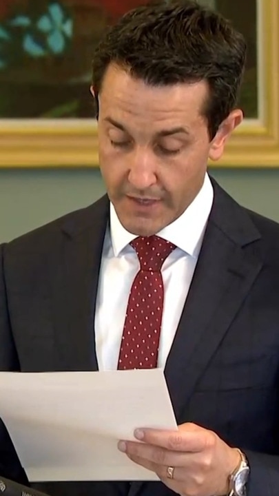 Crisafulli sworn in as the new Qld premier