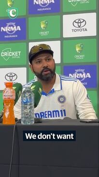 Rohit Sharma explains why India will not partake in any future open training sessions in Australia