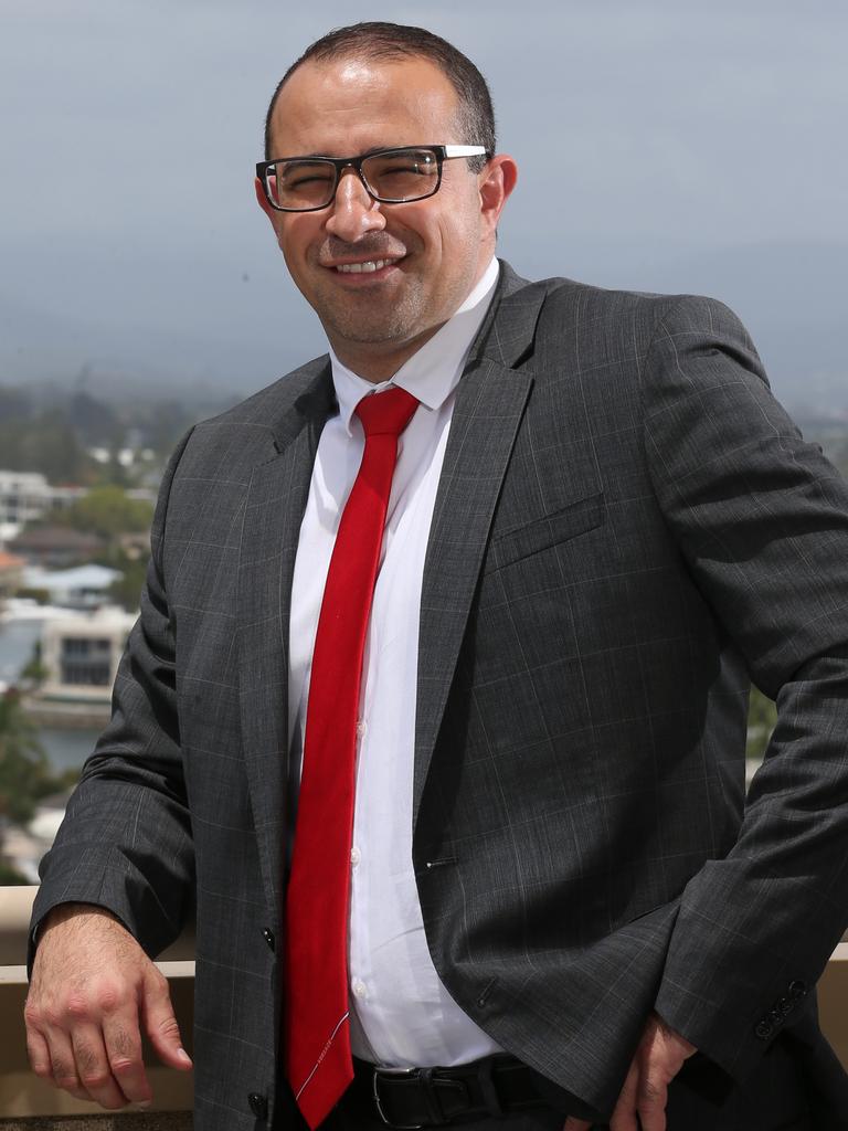 Ron Bakir, CEO, Homecorp during a portrait shoot, Surfers Paradise, Gold Coast. Photo: Regi Varghese