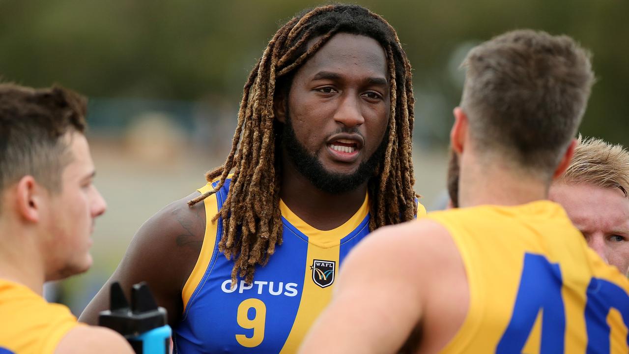 Nic Naitanui got through his WAFL return, and has now signed a new deal with West Coast. (Photo by Paul Kane/Getty Images)