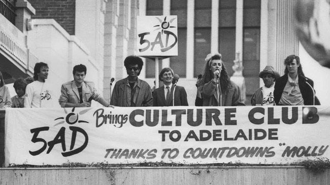 Culture Club in Adelaide in 1984. Picture: Greg Walsh