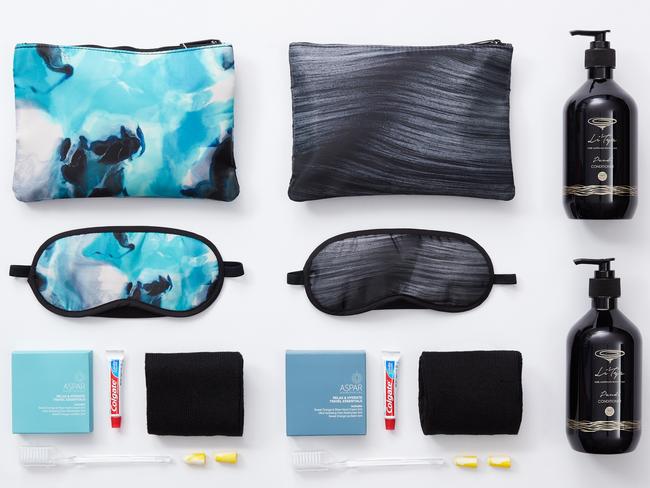 Qantas Care Kits.