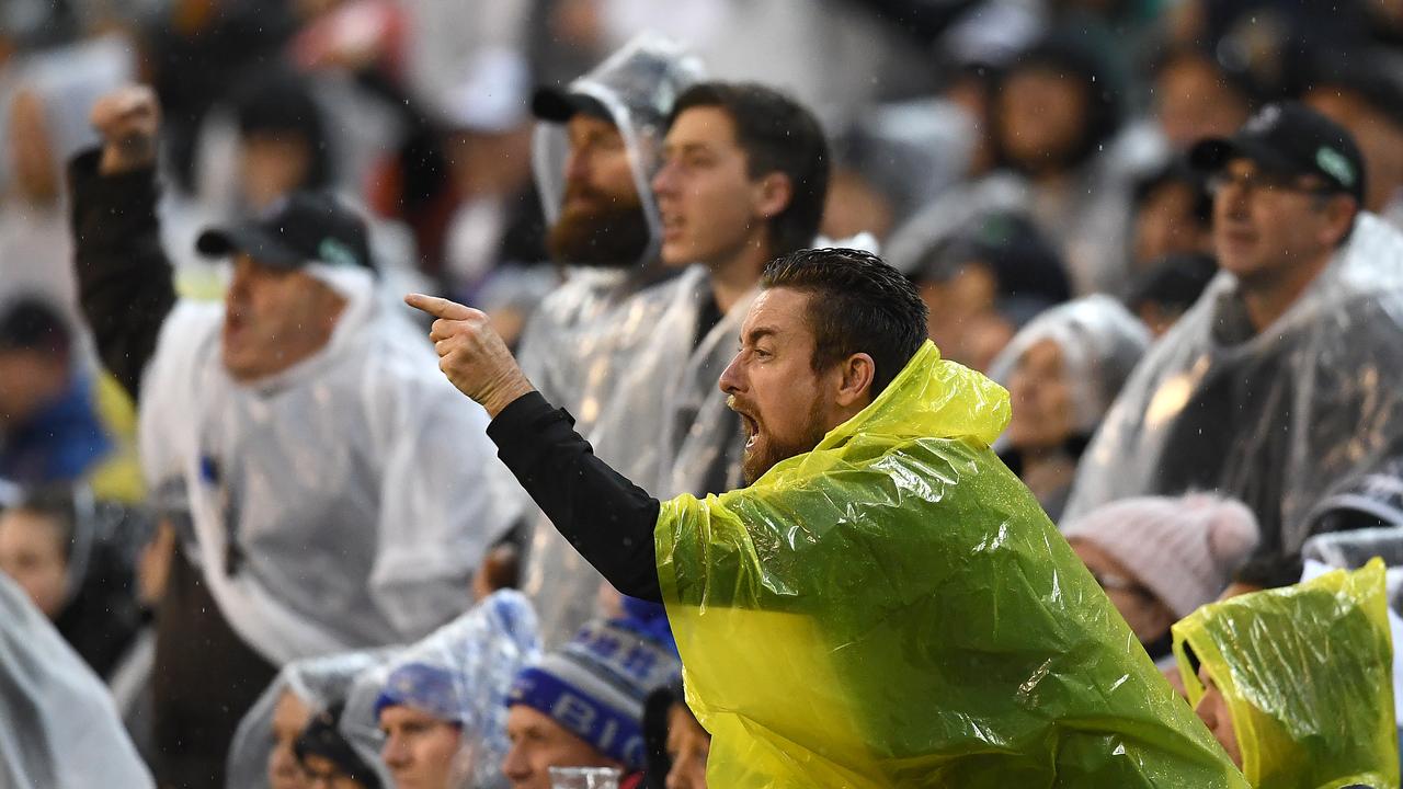 Collingwood fans are restless. Picture: Quinn Rooney