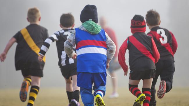 Getting involved with organising or coaching kids’ sport is surprisingly rewarding. Picture: Nathan Dyer