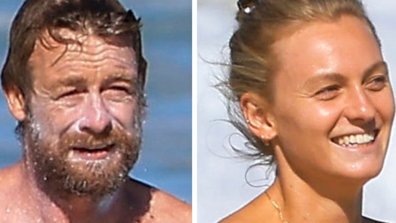 Simon Baker spends Easter weekend with mystery girlfriend at Byron Bay