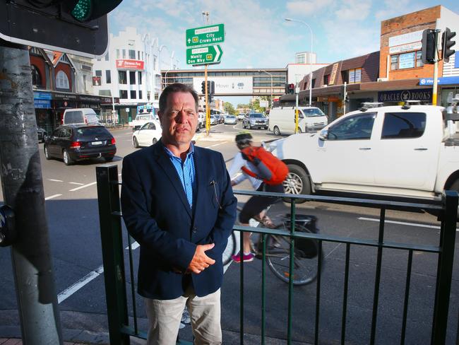 Mosman councillor Simon Menzies. Picture: Phillip Rogers