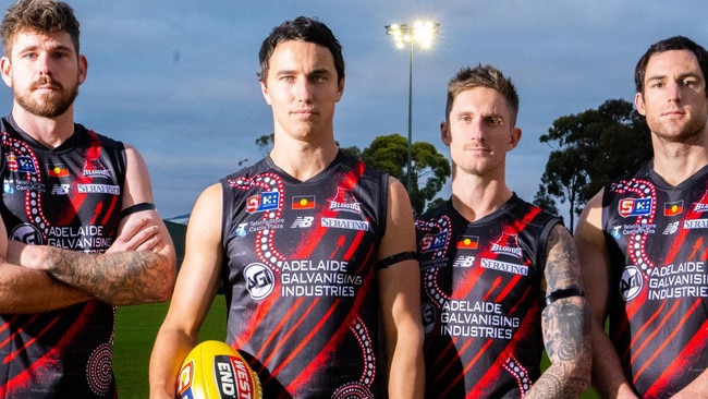 Tom Keough (middle, left) has captained Southern Mallee to a 6-1 start this season. Picture: Morgan Sette