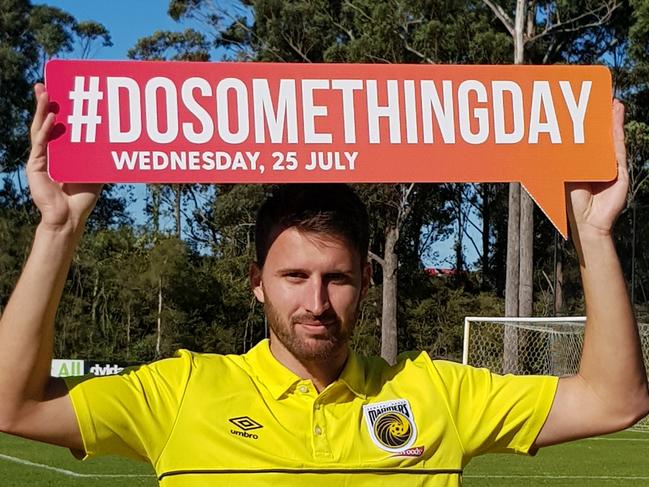 Antony Golec supports DoSomething Day