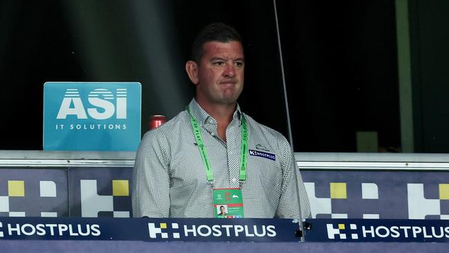 Rabbitohs coach, Jason Demetriou, is gone. Photo by Brendon Thorne/Getty Images.