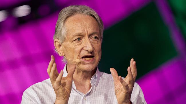 Geoff Hinton, known as the 'godfather of AI'. Picture: AFP