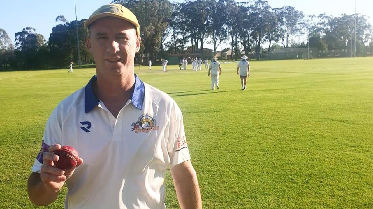 Northern Brothers Diggers president Peter Klein picked up his 700th wicket at Middle Ridge Park. Photo: Contributed