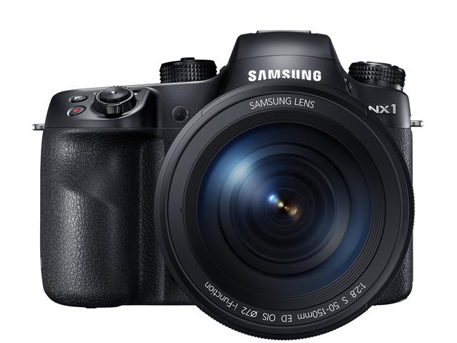 Samsung NX1 mirrorless camera, the company's first professional level digital camera.