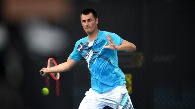 Tomic believes he can make the top 50 once again. Picture: NCA NewsWire / Dan Peled