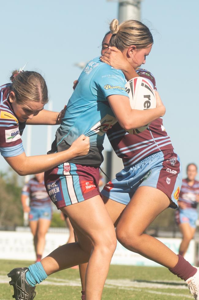 Mackay Cutters vs Central Queensland Capras Harvey Norman U19's Saturday 8 March 2025 Picture:Michaela Harlow