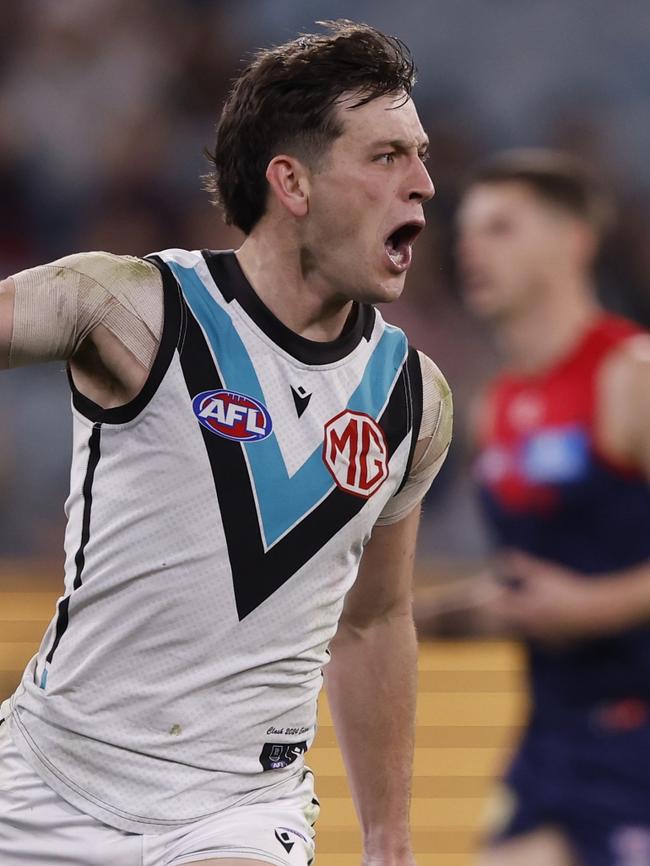 Zak Butters is having another brilliant year. (Photo by Darrian Traynor/AFL Photos/via Getty Images)