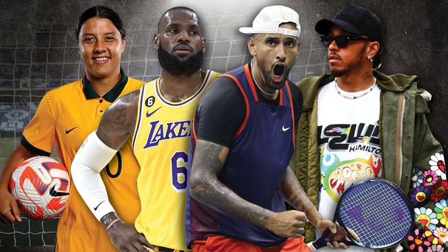 The top 100 athletes