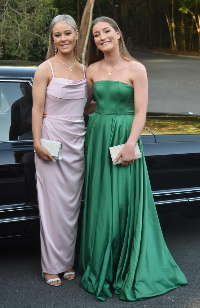 St Teresa's Catholic College students arriving at their 2022 graduation ceremony. Picture: Eddie Franklin