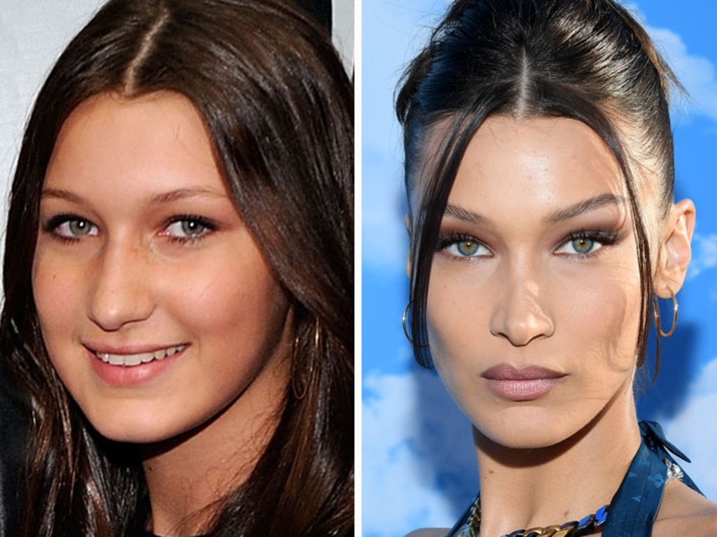 Bella Hadid looks like a whole new person. Picture: Getty Images