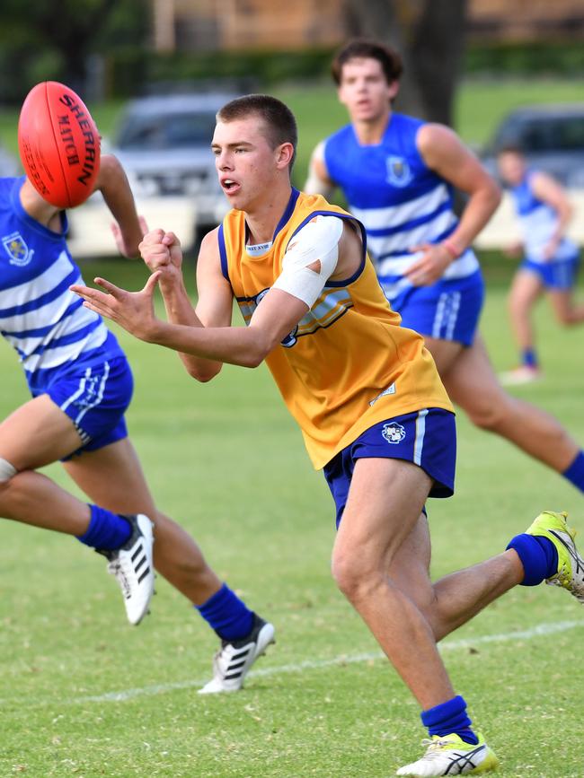 Sacred Heart captain Liam Wisdom. Picture: AAP/Keryn Stevens.