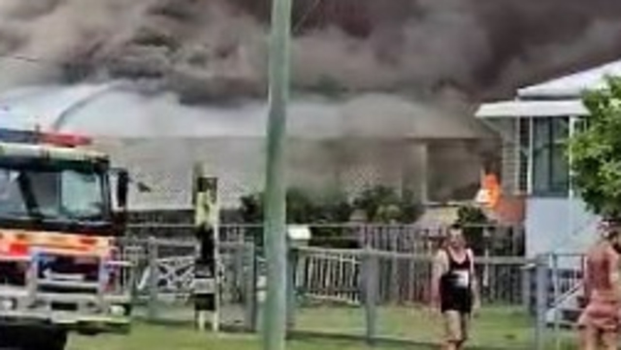 Watch: One injured as Qld home gutted by inferno