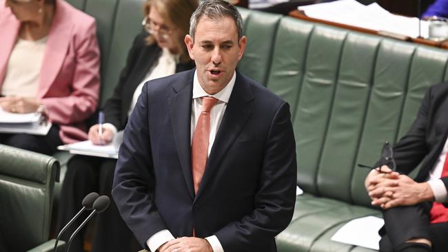 Federal Treasurer Jim Chalmers. Picture: NewsWire / Martin Ollman