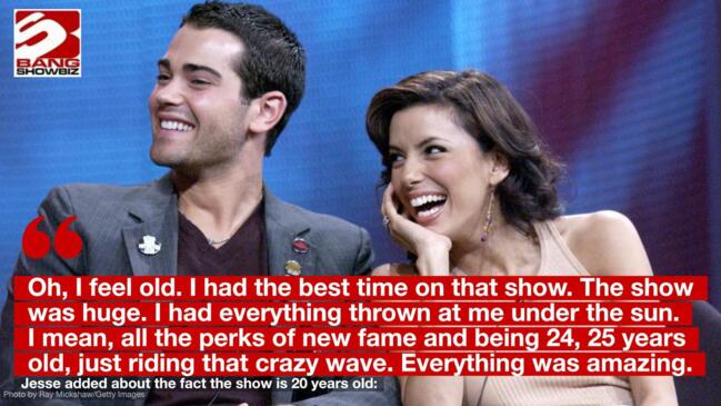 Jesse Metcalfe “always” laughed during his ‘Desperate Housewives’ sex scenes with Eva Longoria