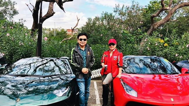 Cabramatta East Day and Night pharmacy owner Ben Huynh and his wife Le Thach. Picture: Instagram