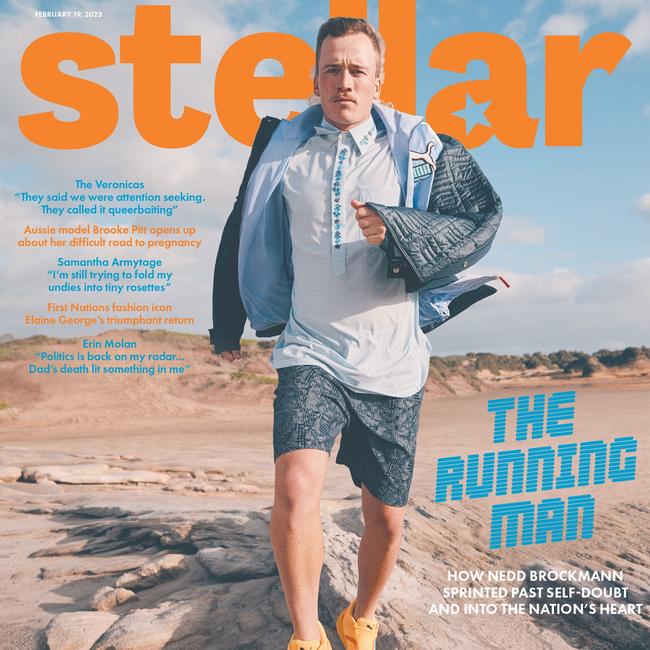 Nedd Brockmann stars on the cover of today’s <i>Stellar </i>magazine. Picture: Damian Bennett for <i>Stellar</i>.