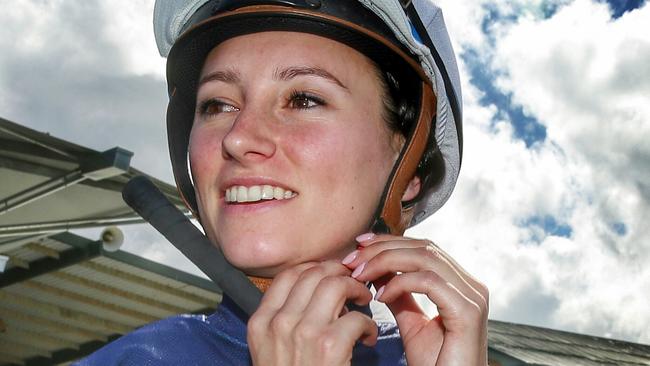 Jockey Katelyn Mallyon. Picture: Colleen Petch.