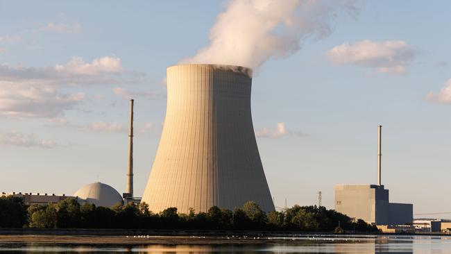 ESSENBACH, GERMANY - JULY 12: The Kernkraftwerk Isar nuclear power plant stands on July 12, 2022 near Essenbach, Germany. Germany's federal coalition government is considering letting Germany's remaining three nuclear power plants, including the Isar 2 reactor, which are supposed to shut down by the end of this year, to continue operating a short time longer in order to help bridge a possible energy shortfall this coming winter. Germany is still dependent on Russia for a large portion of its energy imports and is facing a possible shortage of natural gas should Russia continue to diminish its gas deliveries following tensions over Russia's ongoing war in Ukraine. (Photo by Lukas Barth/Getty Images)