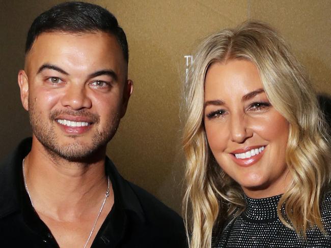 Guys Sebastian and Jules Sebastian pictured 2021 APRA Awards at the held International Convention Centre at Darling Harbour in Sydney.Picture: Richard Dobson