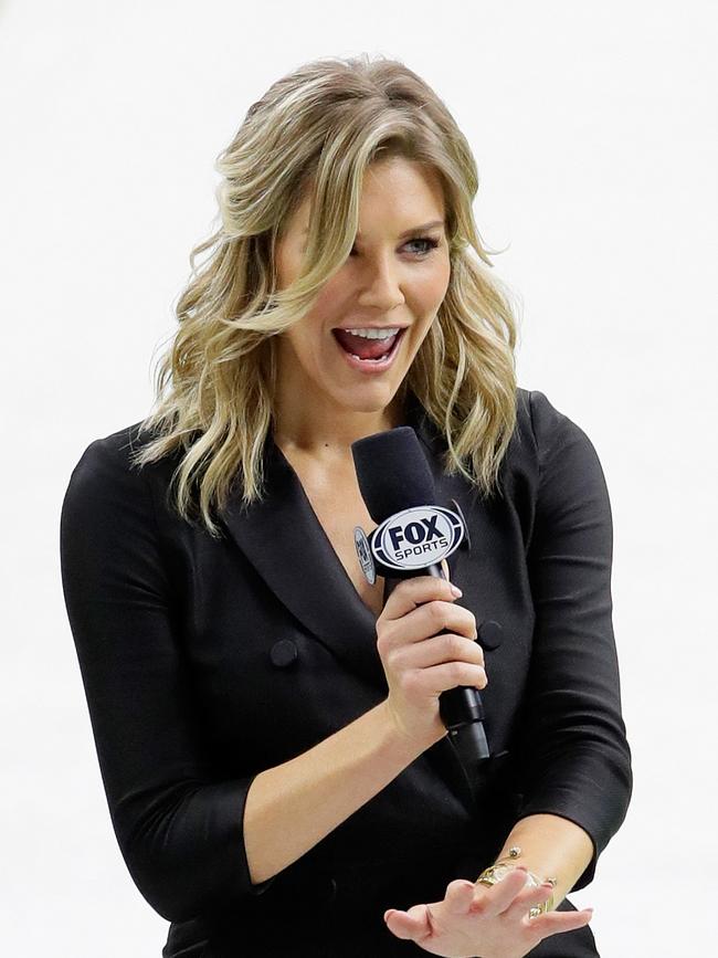 Fox Sports sideline reporter Charissa Thompson. Photo by Jamie Squire/Getty Images.