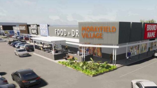 Morayfield Village will be transformed into a dining and retail precinct after German hypermarket chain Kaufland cancelled its plans to fill the facility. PICTURE: Supplied